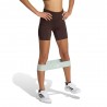 ADIDAS Shorts Sportivi Scrunch Marrone Donna