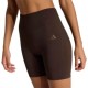 ADIDAS Shorts Sportivi Scrunch Marrone Donna