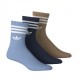 ADIDAS Originals Calza Tris Pack Or Multi Uomo
