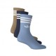 ADIDAS Originals Calza Tris Pack Or Multi Uomo