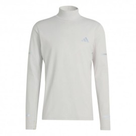 ADIDAS Maglia Running Turtle Neck Adi365 Climawarm Bianco Uomo