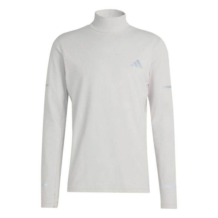 ADIDAS Maglia Running Turtle Neck Adi365 Climawarm Bianco Uomo