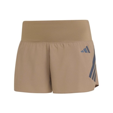 ADIDAS Pantaloncini Runnings Adi365 Iconic 2In1 Brown Donna