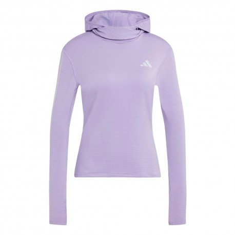 ADIDAS Maglia Running Capp Adi365 Winterized Violet Donna