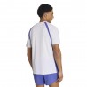 ADIDAS T-shirt Running Adizero Archive Bianco Viola Uomo