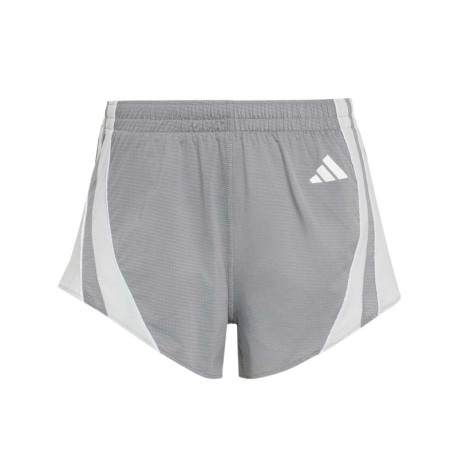 ADIDAS Pantaloncini Running Adizero Archive Grigio Donna