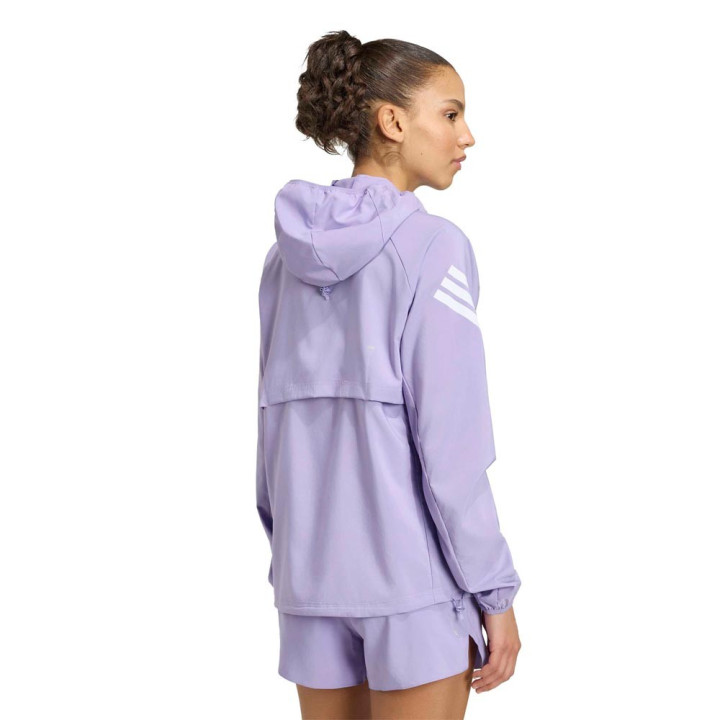 ADIDAS Giacca Running Full Zip Adi365 Iconic Lilac Donna