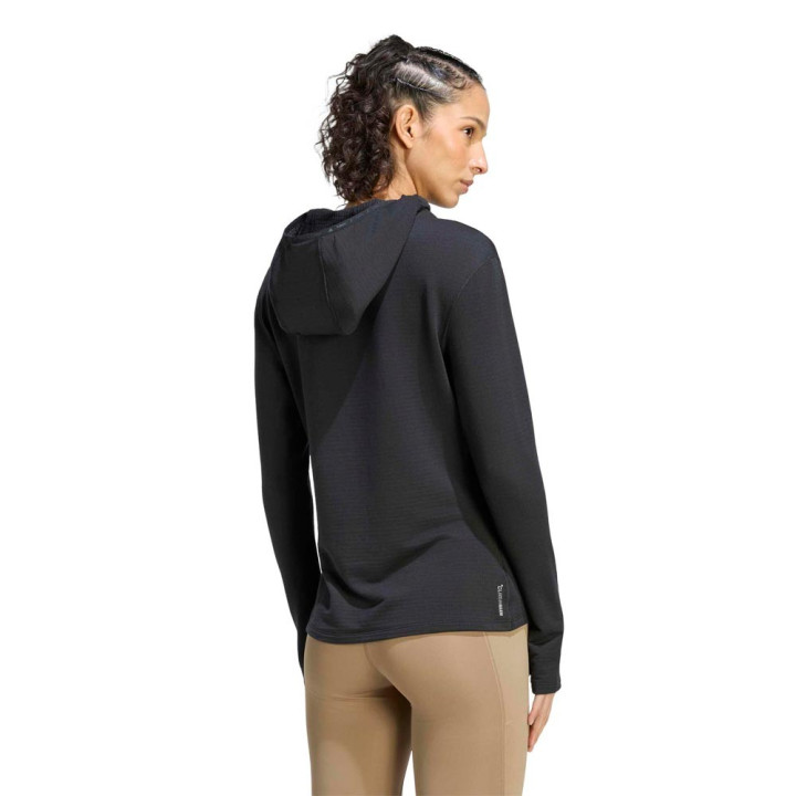 ADIDAS Maglia Running Capp Adi365 Winterized Nero Donna