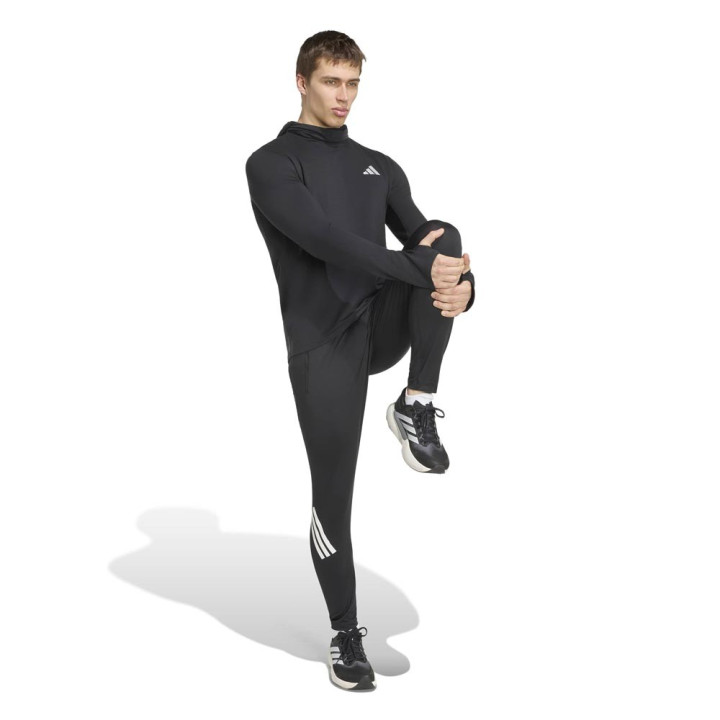 ADIDAS Maglia Running Capp Adi365 Winterized Nero Uomo