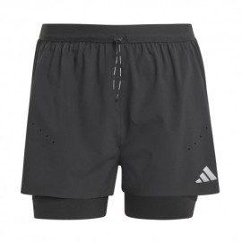 ADIDAS Pantaloncini Runnings Adi365 2In1 Nero Donna