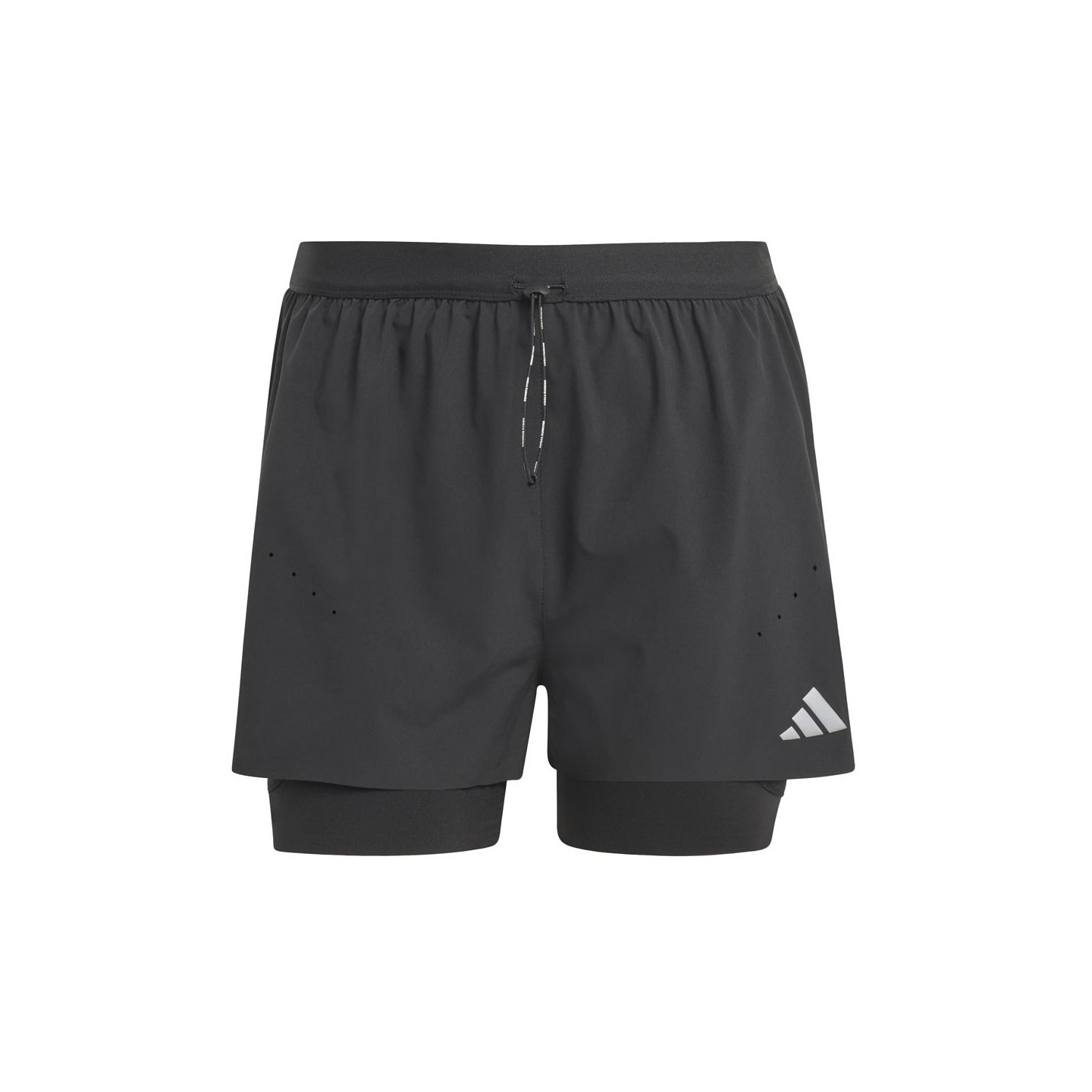 Adidas Performance Donna Nero Adi365 Climacool+ Shorts 2 In 1 Con 4 Tasche Neri - Immagine 3