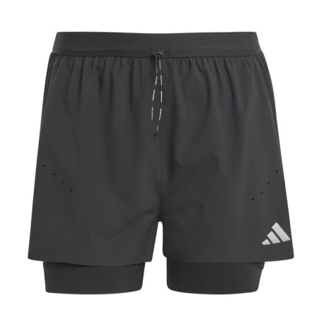 ADIDAS Pantaloncini Runnings Adi365 2In1 Nero Donna