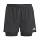 ADIDAS Pantaloncini Runnings Adi365 2In1 Nero Donna