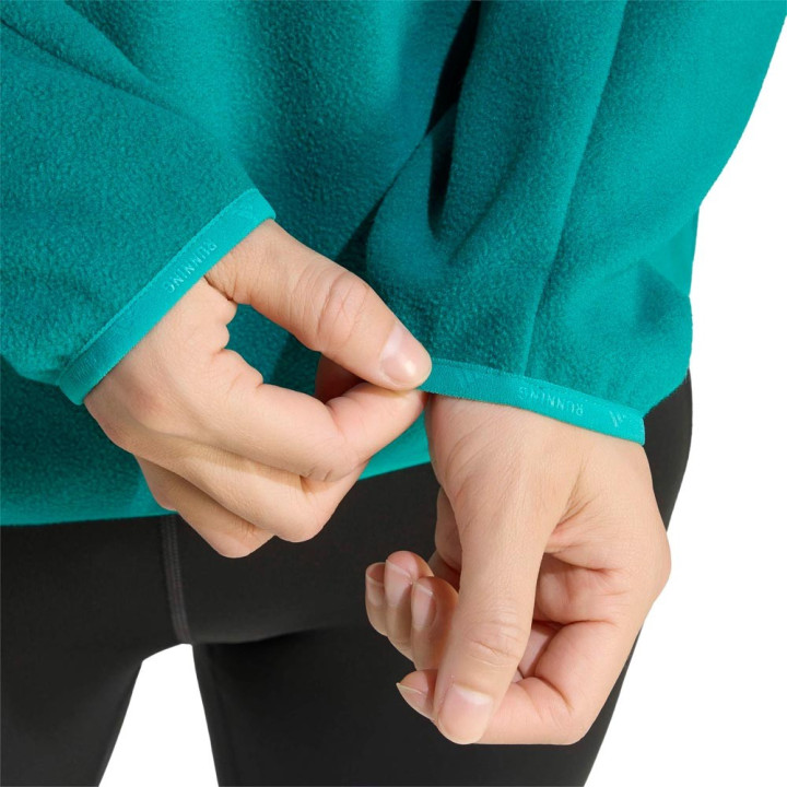 ADIDAS Maglia Running Adi365 Winterized Verde Donna
