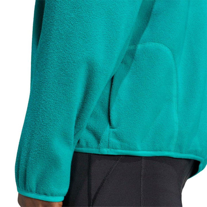 ADIDAS Maglia Running Adi365 Winterized Verde Uomo