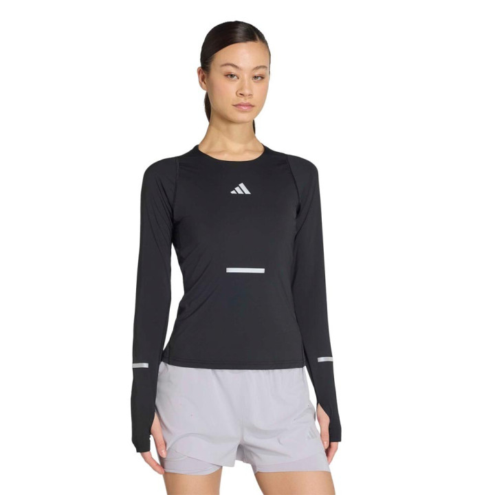 ADIDAS Maglia Running Adi365 Climacool Nero Donna