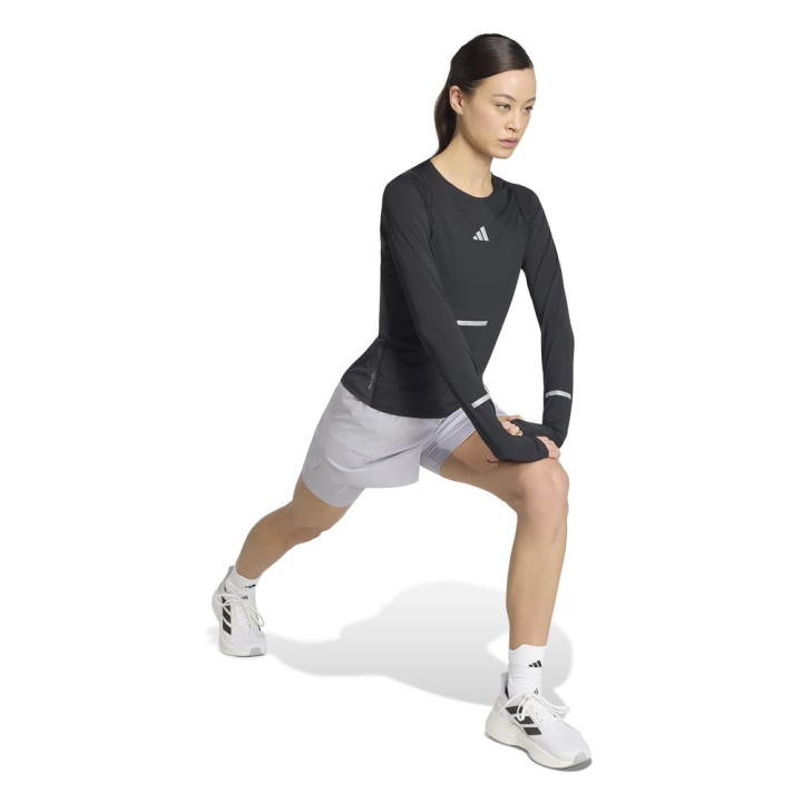 ADIDAS Maglia Running Adi365 Climacool Nero Donna