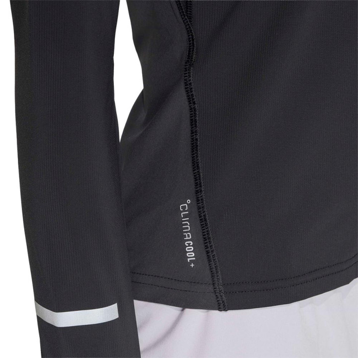 ADIDAS Maglia Running Adi365 Climacool Nero Donna