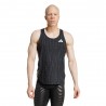 ADIDAS Canotta Running Adizero Carbon Nero Uomo