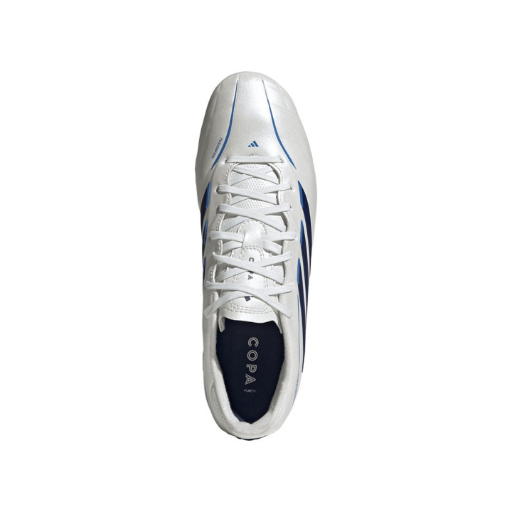 ADIDAS Copa Pure Iv League Fg Bianco Blu - Scarpe Da Calcio Uomo