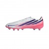 ADIDAS F50 Hyperfast Pro Ag Bianco Viola - Scarpe Da Calcio Uomo