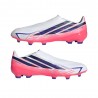 ADIDAS F50 Hyperfast League Ll Fg Bianco Viola - Scarpe Da Calcio Uomo