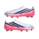 ADIDAS F50 Hyperfast League Ll Fg Bianco Viola - Scarpe Da Calcio Uomo