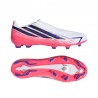 ADIDAS F50 Hyperfast League Ll Fg Bianco Viola - Scarpe Da Calcio Uomo
