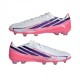 ADIDAS F50 Hyperfast Pro Fg Bianco Viola - Scarpe Da Calcio Uomo