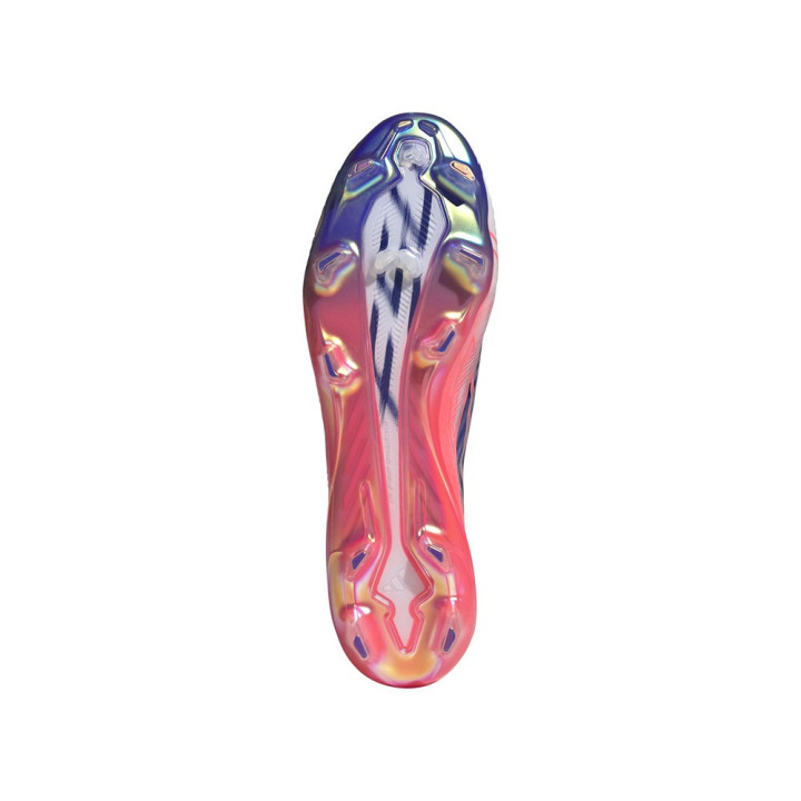 ADIDAS F50 Hyperfast Elite Ll Fg Bianco Viola - Scarpe Da Calcio Uomo
