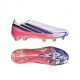 ADIDAS F50 Hyperfast Elite Ll Fg Bianco Viola - Scarpe Da Calcio Uomo