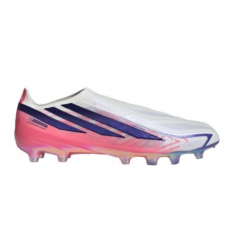 ADIDAS F50 Hyperfast Elite Ll Ag Bianco Viola - Scarpe Da Calcio Uomo