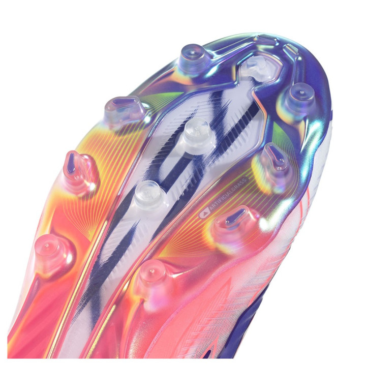 ADIDAS F50 Hyperfast Elite Ll Ag Bianco Viola - Scarpe Da Calcio Uomo