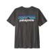Patagonia T-shirt P6 Nero Uomo