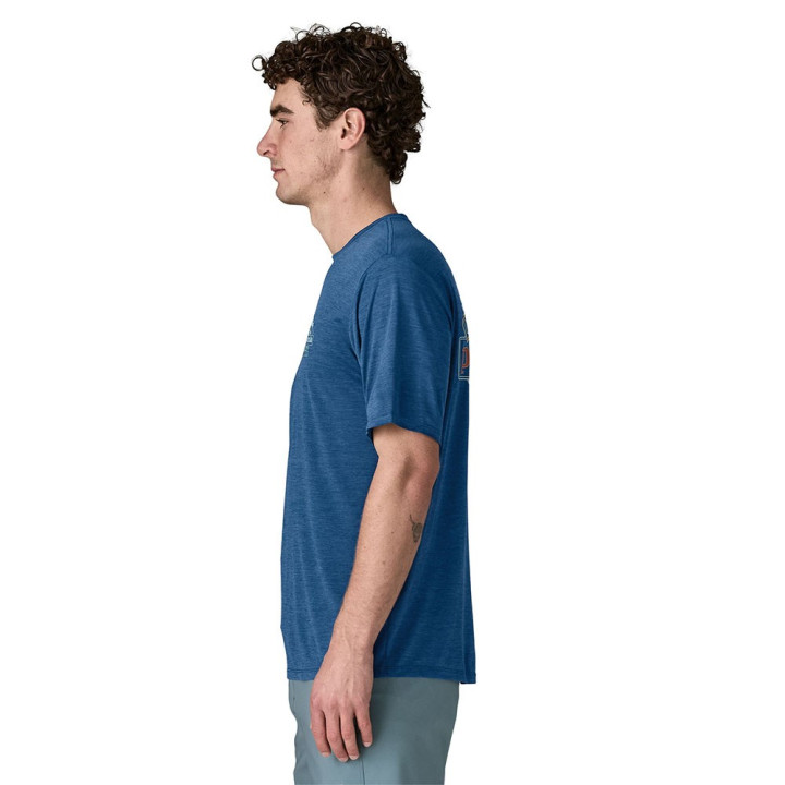 Patagonia T-shirt P6 Nero Uomo