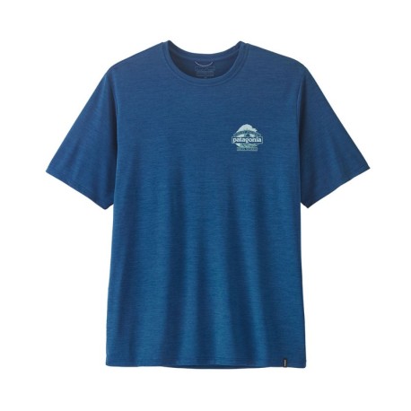 Patagonia T-shirt Cap Cool day Graphic Blu Clement Uomo