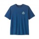 Patagonia T-shirt Cap Cool day Graphic Blu Clement Uomo