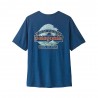 Patagonia T-shirt Cap Cool day Graphic Blu Clement Uomo