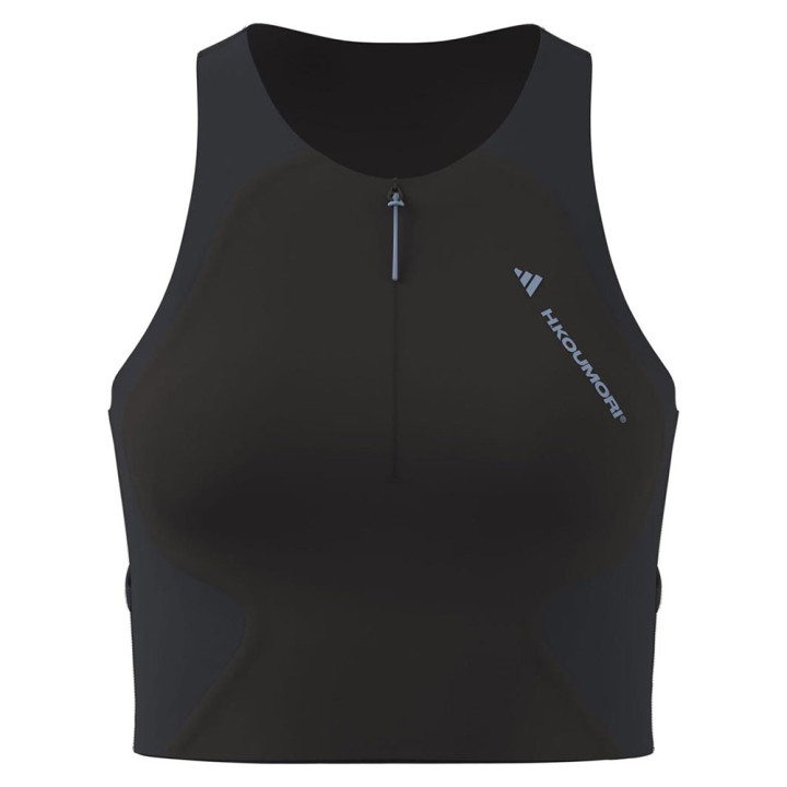 ADIDAS Crop Top Run X Hk Nbrow Ntgrigio Donna