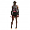 Nike Crop Canotta Running Aeroswift Grigio Volt Bianco Donna
