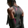 Nike Crop Canotta Running Aeroswift Grigio Volt Bianco Donna