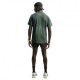 Nike T-shirt Running Af Stride Nero Verde Spark Argento Uomo