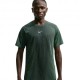 Nike T-shirt Running Af Stride Nero Verde Spark Argento Uomo