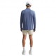 Nike T-Maglia Running Stride Felpa Running Diffused Blu Uomo