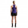Nike Pantaloncini Running Flow Df Hr 2In1 Nero Argento Donna