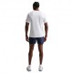 Nike Pantaloncini Running Miler 5" Df Blu Navy Argento Uomo