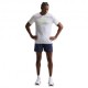 Nike Pantaloncini Running Miler 5" Df Blu Navy Argento Uomo