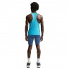 Nike Pantaloncini Running Tight Areoswift Aop Blu Nero Uomo