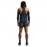 Nike Pantaloncini Running Areoswift Aop 2" Nero Bianco Uomo