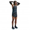 Nike Pantaloncini Running Areoswift Aop 2" Nero Bianco Uomo